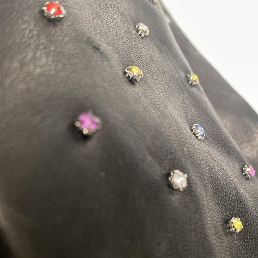 Echo leather gloves decorated with Rani - Picture 6 of 10